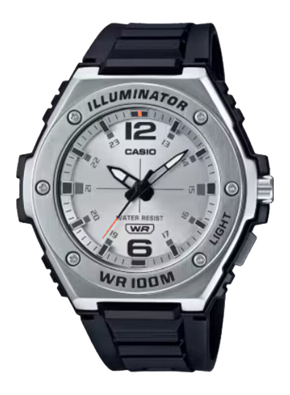 Casio Youth Series Analog Watch for Men with Resin Band, Water Resistant, MWC-100H-7AVDF, Black-White
Casio Youth Series Analog Watch for Men with Resin Band, Water Resistant, MWC-100H-7AVDF, Black-White