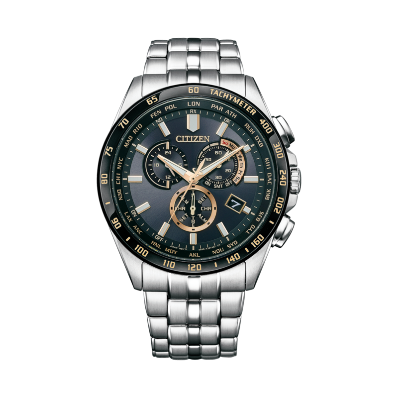 Citizen Analog Watch for Men with Stainless Steel Band, Water Resistant and Chronograph, CB5876-60E, Silver-Multicolour
Citizen Analog Watch for Men with Stainless Steel Band, Water Resistant and Chronograph, CB5876-60E, Silver-Multicolour
