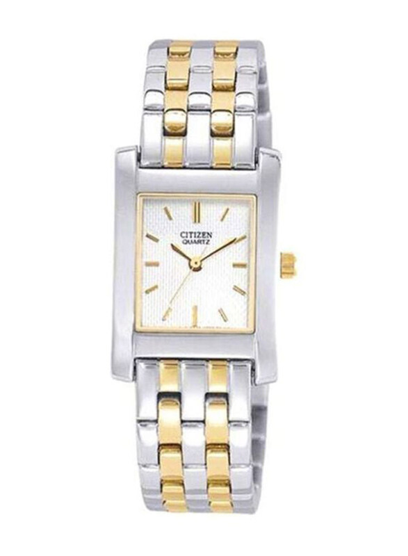 Citizen Analog Watch for Women with Stainless Steel Band, Water Resistant, EJ4584-54P, Silver/Gold-Silver
Citizen Analog Watch for Women with Stainless Steel Band, Water Resistant, EJ4584-54P, Silver/Gold-Silver