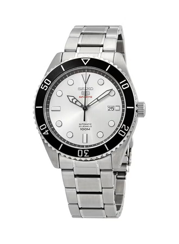 Seiko Analog Watch for Men with Stainless Steel Band, Water Resistant, SRPB87K, Silver
Seiko Analog Watch for Men with Stainless Steel Band, Water Resistant, SRPB87K, Silver