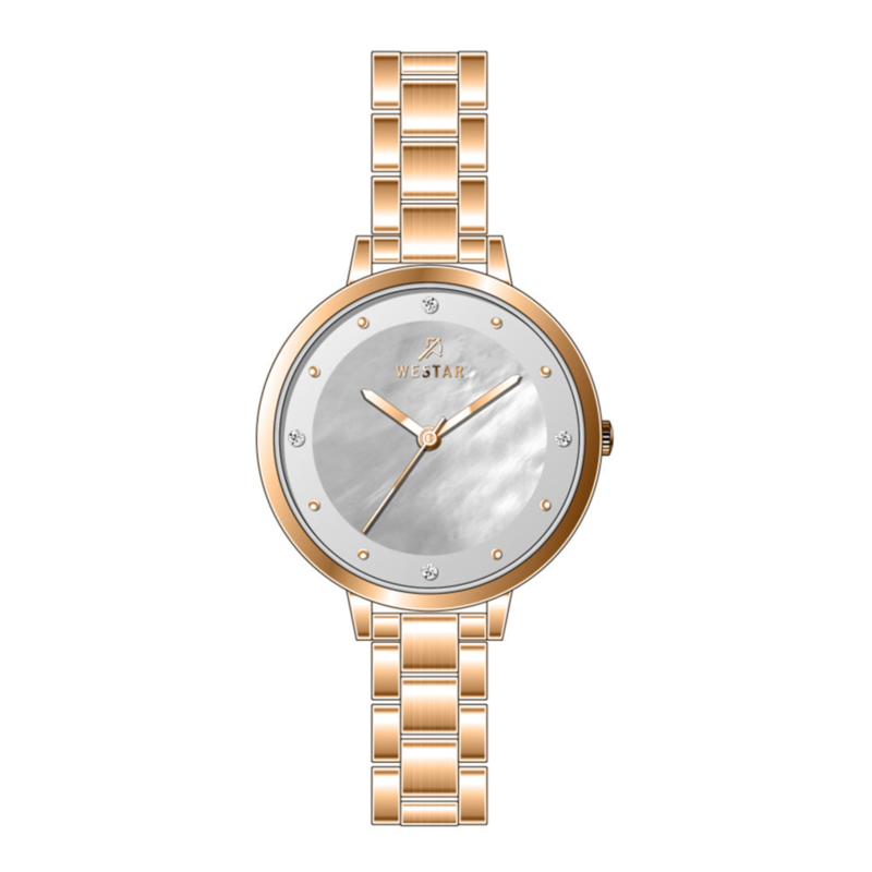Westar Analog Watch for Women with Stainless Steel Band, Water Resistant, 00138PPN611, Gold-White
Westar Analog Watch for Women with Stainless Steel Band, Water Resistant, 00138PPN611, Gold-White