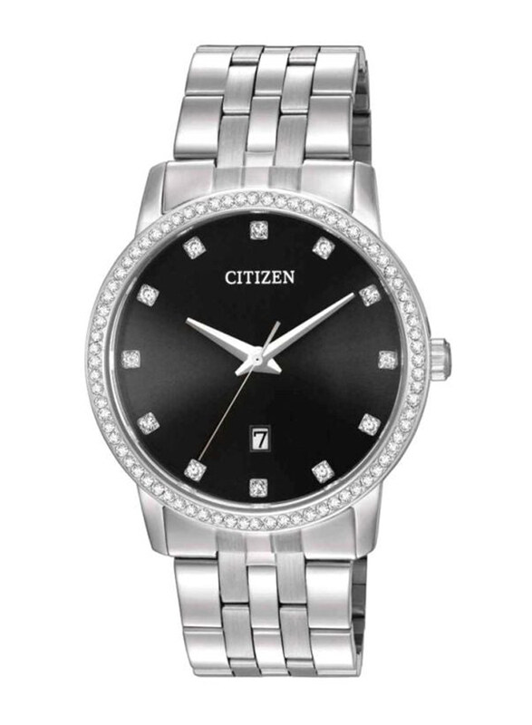 Citizen Analog Watch for Men with Stainless Steel Band, Water Resistant and Chronography, QTZ BI5030-51E, Silver-Black
Citizen Analog Watch for Men with Stainless Steel Band, Water Resistant and Chronography, QTZ BI5030-51E, Silver-Black