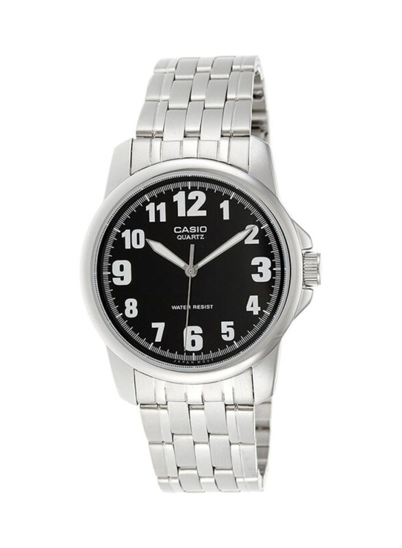 Casio Analog Watch for Men with Stainless Steel Band, Water Resistant, MTP-1216A-1BDF, Silver-Black
Casio Analog Watch for Men with Stainless Steel Band, Water Resistant, MTP-1216A-1BDF, Silver-Black