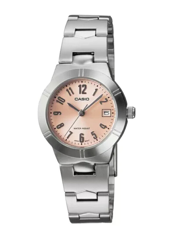 Casio Standard Series Analog Watch for Women with Stainless Steel Band, Water Resistant, LTP-1241D-4ADF, Silver-Pink
Casio Standard Series Analog Watch for Women with Stainless Steel Band, Water Resistant, LTP-1241D-4ADF, Silver-Pink