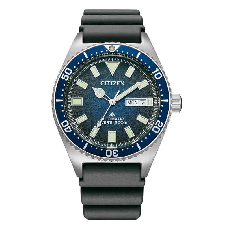 Citizen Analog Watch for Men with Polyurethane Band, Water Resistant, NY012G-07L, Black-Blue
Citizen Analog Watch for Men with Polyurethane Band, Water Resistant, NY012G-07L, Black-Blue
