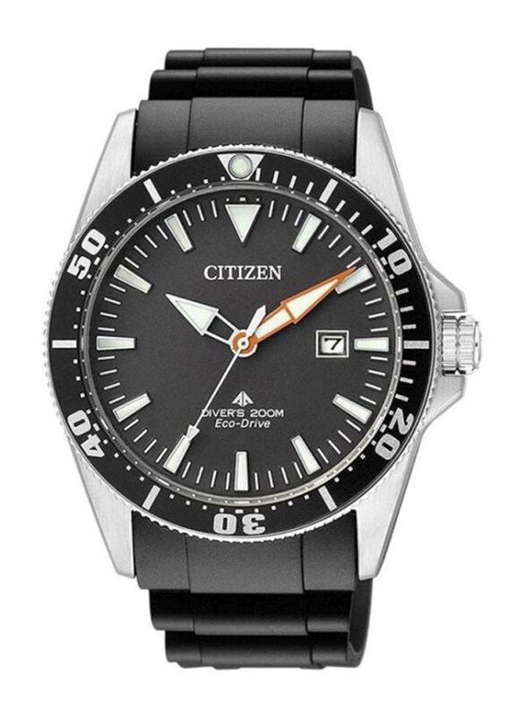 Citizen Eco-Drive Analog Watch for Men with Rubber Band, Water Resistant, BN0100-00E, Black
Citizen Eco-Drive Analog Watch for Men with Rubber Band, Water Resistant, BN0100-00E, Black