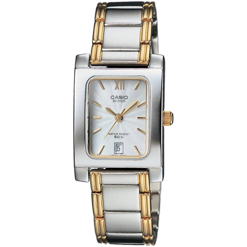 Casio Enticer Series Analog Watch for Women with Stainless Steel Band, Water Resistant, BEL-100SG-7AVDF, Silver/gold-Silver
Casio Enticer Series Analog Watch for Women with Stainless Steel Band, Water Resistant, BEL-100SG-7AVDF, Silver/gold-Silver