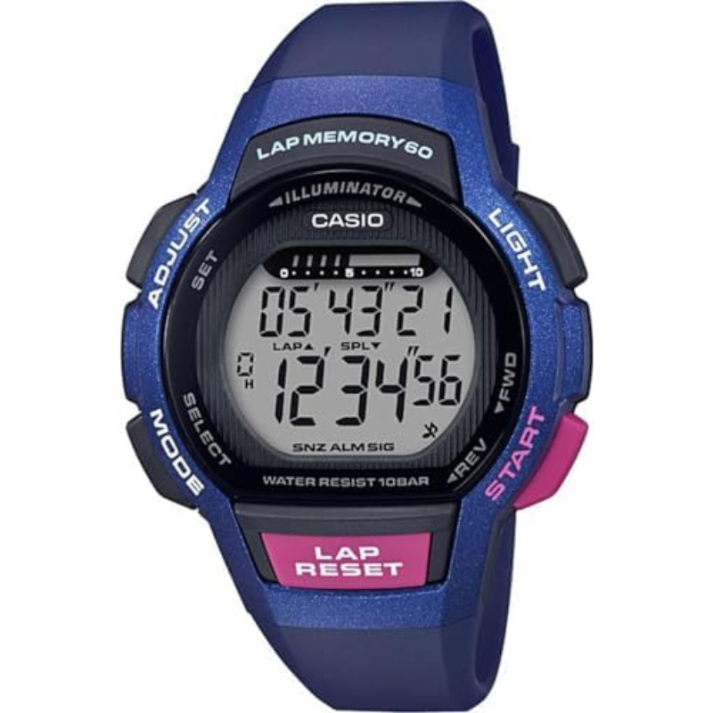Casio Standard Series Digital Watch for Men with Resin Band, Water Resistant, WS-1000H-2AVDF, Blue-Grey
Casio Standard Series Digital Watch for Men with Resin Band, Water Resistant, WS-1000H-2AVDF, Blue-Grey