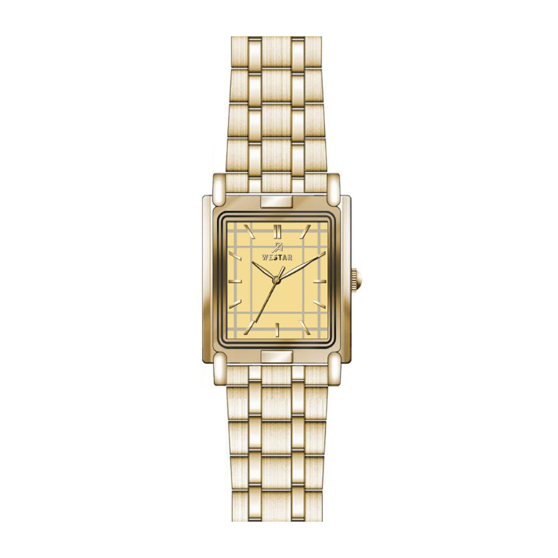 Westar Analog Watch for Women with Stainless Steel Band, Water Resistant, EX6591GPN108, Gold-Gold
Westar Analog Watch for Women with Stainless Steel Band, Water Resistant, EX6591GPN108, Gold-Gold