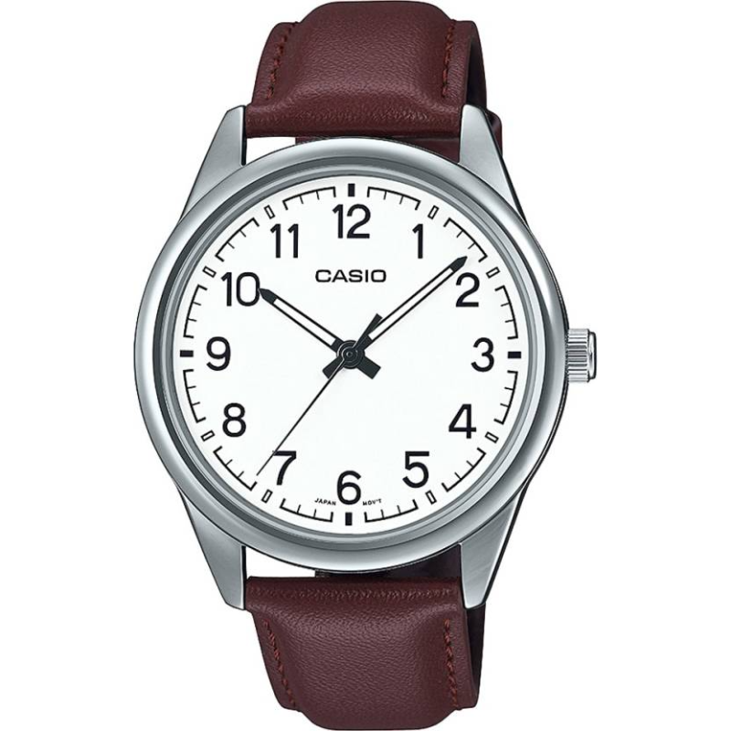 Casio Enticer Analog Watch for Men with Leather Band, Water Resistant, MTP-V005L-7B4UDF, Brown-White
Casio Enticer Analog Watch for Men with Leather Band, Water Resistant, MTP-V005L-7B4UDF, Brown-White