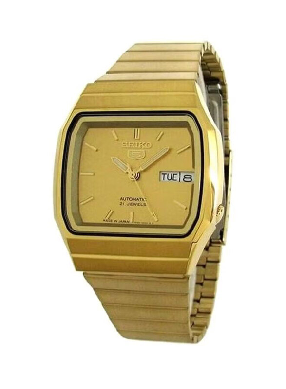 Seiko Analog Watch for Men with Stainless Steel Band, Water Resistant, SNXK90J1, Gold
Seiko Analog Watch for Men with Stainless Steel Band, Water Resistant, SNXK90J1, Gold
