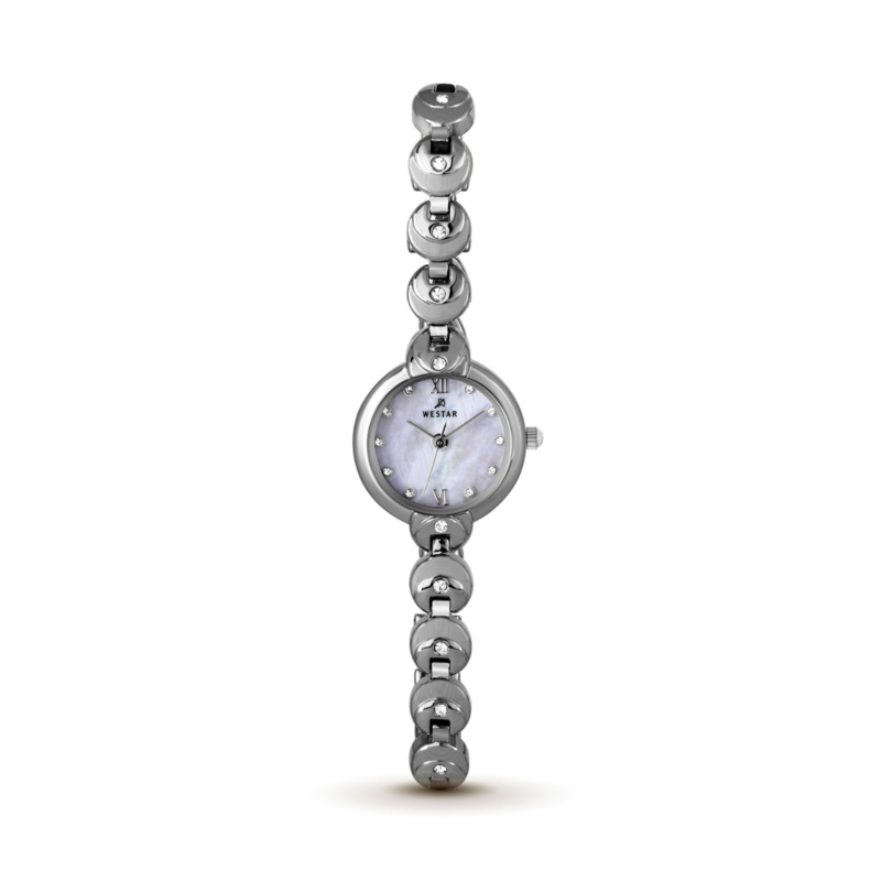 Westar Analog Watch for Women with Stainless Steel Band, Water Resistant, 20252STN111, Silver-White Mother Of Pearl
Westar Analog Watch for Women with Stainless Steel Band, Water Resistant, 20252STN111, Silver-White Mother Of Pearl