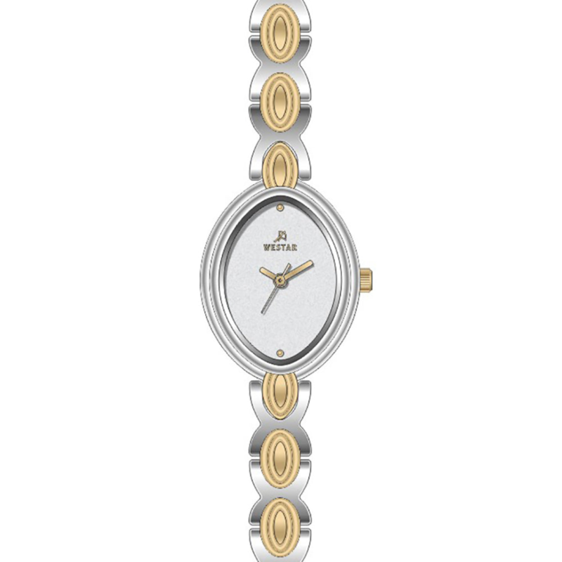 Westar Analog Watch for Women with Stainless Steel Band, Water Resistant, 20234CBN107, Multicolour-Silver
Westar Analog Watch for Women with Stainless Steel Band, Water Resistant, 20234CBN107, Multicolour-Silver