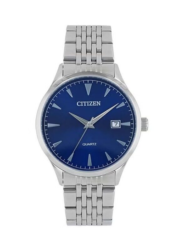 Citizen Analog With Date Quartz Watch for Men with Stainless Steel Band, Water Resistant, DZ0060-53L, Silver-Blue
Citizen Analog With Date Quartz Watch for Men with Stainless Steel Band, Water Resistant, DZ0060-53L, Silver-Blue