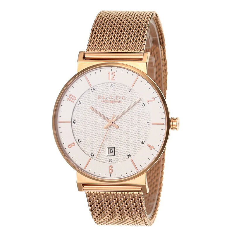 Blade Wanderer Analog Watch for Men with Stainless Steel Band, Water Resistant, 3684G2RWR, Rose Gold-White
Blade Wanderer Analog Watch for Men with Stainless Steel Band, Water Resistant, 3684G2RWR, Rose Gold-White