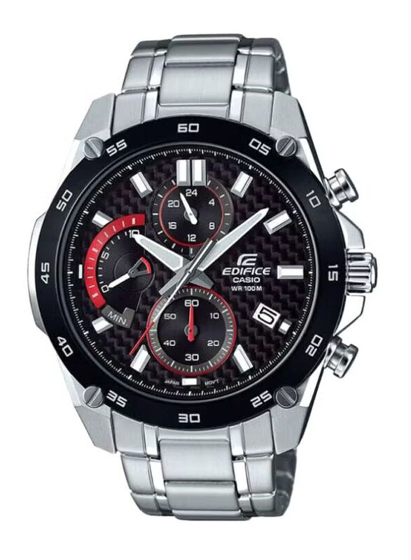 Casio Edifice Analog Watch for Men with Stainless Steel Band, Water Resistant and Chronograph, EFR-557CDB-1AVUDF, Silver-Black
Casio Edifice Analog Watch for Men with Stainless Steel Band, Water Resistant and Chronograph, EFR-557CDB-1AVUDF, Silver-Black