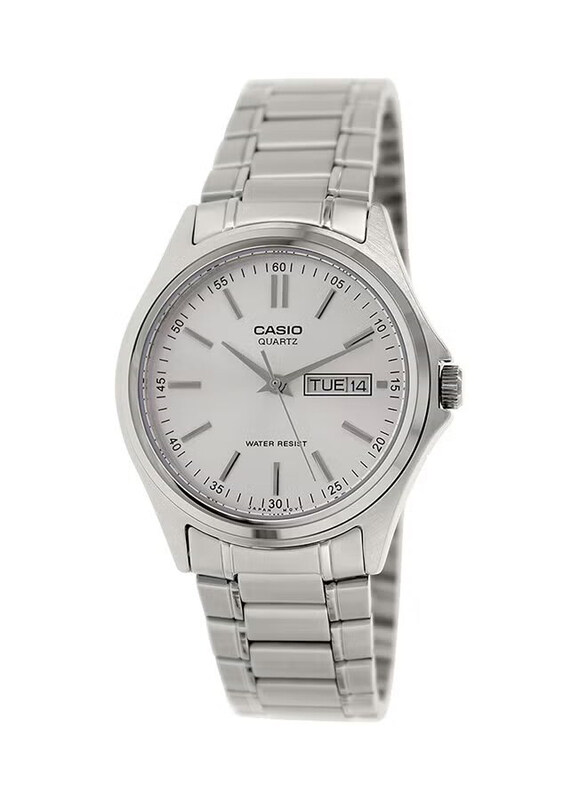 Casio Enticer Luxurious Analog Watch for Men with Stainless Steel Band, Water Resistant, MTP-1239D-7A, Silver
Casio Enticer Luxurious Analog Watch for Men with Stainless Steel Band, Water Resistant, MTP-1239D-7A, Silver