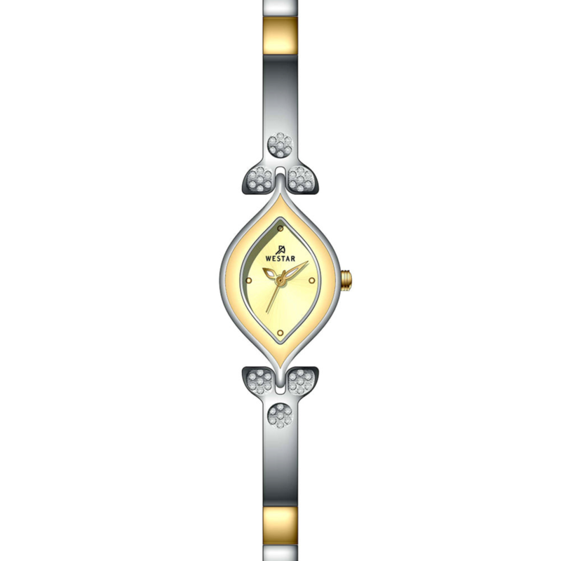Westar Analog Watch for Women with Stainless Steel Band, Water Resistant, 20310CBN102, Multicolour-Light Yellow
Westar Analog Watch for Women with Stainless Steel Band, Water Resistant, 20310CBN102, Multicolour-Light Yellow