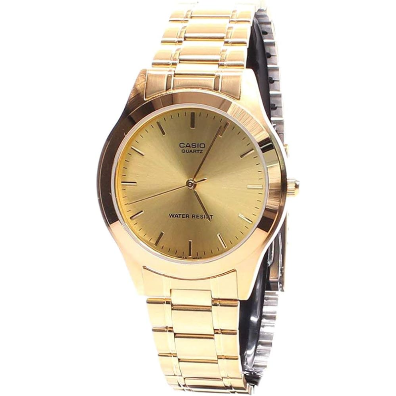 Casio Analog Watch for Men with Stainless Steel Band, Water Resistant, MTP-1128N-9ARDF, Gold-Gold
Casio Analog Watch for Men with Stainless Steel Band, Water Resistant, MTP-1128N-9ARDF, Gold-Gold