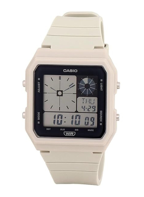 Casio Pop Series Digital Watch for Women with Resin Band, Water Resistant, LF-20W-8ADF, White-Grey
Casio Pop Series Digital Watch for Women with Resin Band, Water Resistant, LF-20W-8ADF, White-Grey
