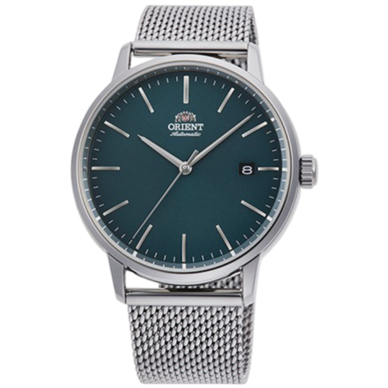 Orient Analog Watch for Men with Stainless Steel Band, Water Resistant, OW-RAAC0E06, Silver-Green
Orient Analog Watch for Men with Stainless Steel Band, Water Resistant, OW-RAAC0E06, Silver-Green
