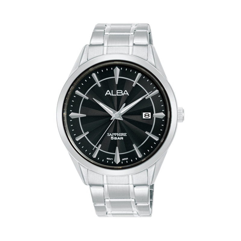 Alba Analog Watch for Men with Stainless Steel Band, Water Resistant, AS9S53X1, Silver-Black
Alba Analog Watch for Men with Stainless Steel Band, Water Resistant, AS9S53X1, Silver-Black