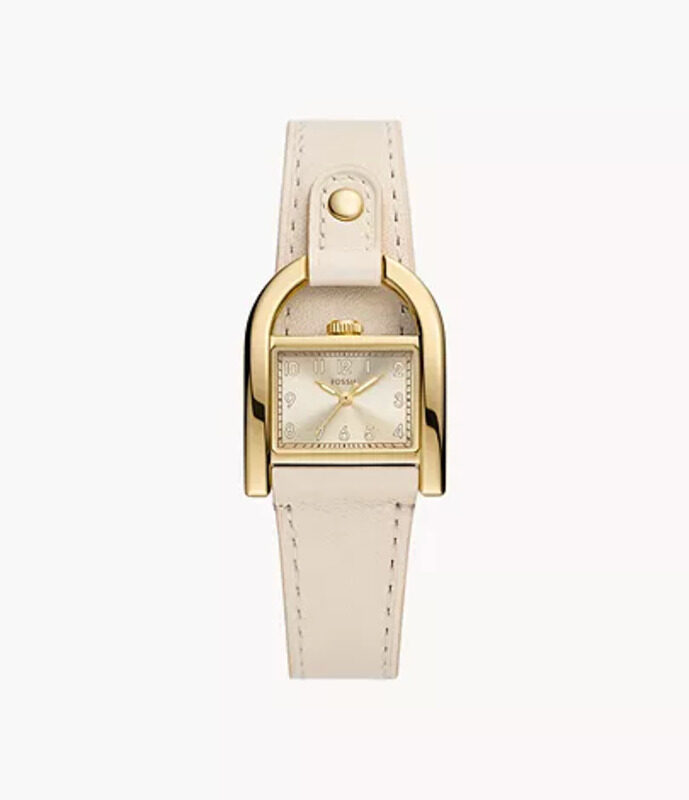 Fossil Harwell Analog Watch for Women with Leather Band, Water Resistant, ES5280, Beige-Gold
Fossil Harwell Analog Watch for Women with Leather Band, Water Resistant, ES5280, Beige-Gold