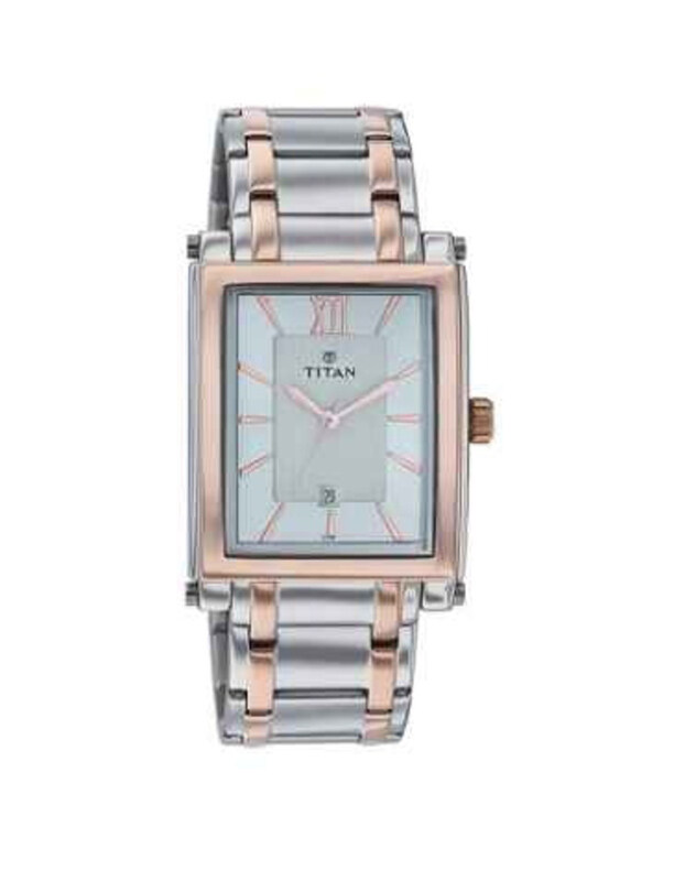 Titan Analog Watch for Men with Stainless Steel Band, Water Resistant, 9327KM01, Multicolour-Silver/Gold
Titan Analog Watch for Men with Stainless Steel Band, Water Resistant, 9327KM01, Multicolour-Silver/Gold