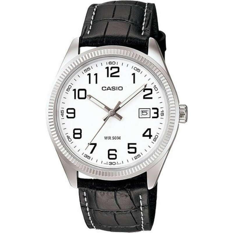 Casio Enticer Analog Watch for Women with Leather Band, Water Resistant, LTP-1302L-7BVDF, Black-White
Casio Enticer Analog Watch for Women with Leather Band, Water Resistant, LTP-1302L-7BVDF, Black-White