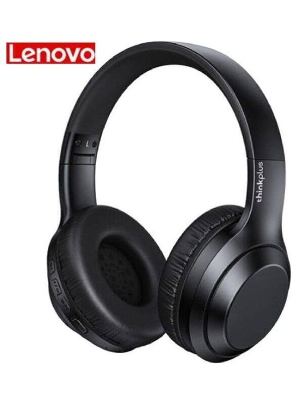 Lenovo Thinkplus TH10 Wireless / Bluetooth Over-Ear Noise Cancelling Headphones, Black
Lenovo Thinkplus TH10 Wireless / Bluetooth Over-Ear Noise Cancelling Headphones, Black