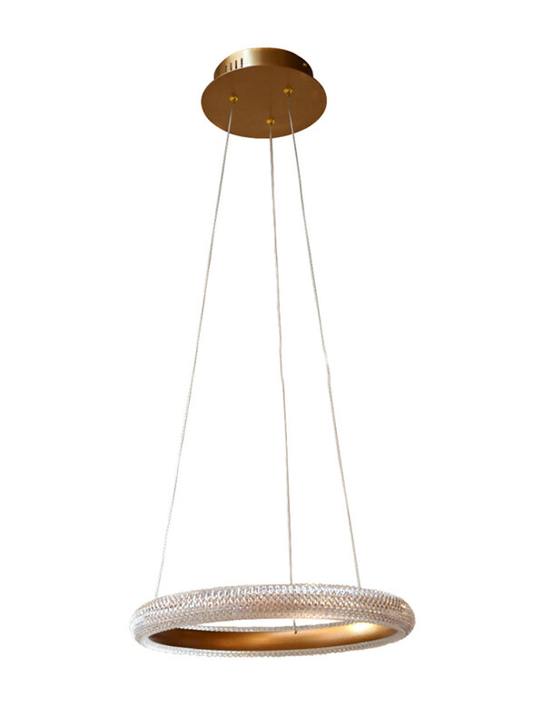 Salhiya Lighting Luxury LED Round Sherwin Pendant Light, 25W, MD2913-40D, Brush Gold
Salhiya Lighting Luxury LED Round Sherwin Pendant Light, 25W, MD2913-40D, Brush Gold