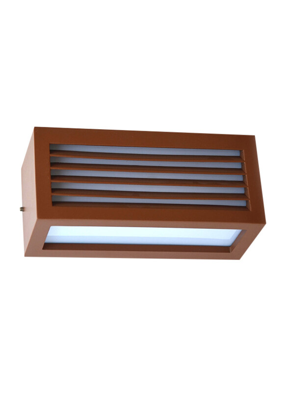 Salhiya Lighting Indoor/Outdoor Up & Down Wall Light, E27 Bulb Type, 5703, Rusty
Salhiya Lighting Indoor/Outdoor Up & Down Wall Light, E27 Bulb Type, 5703, Rusty