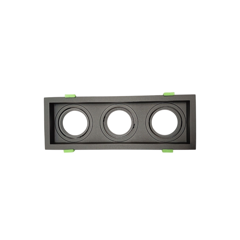 Al Salhiya Lighting Indoor Spot Light Frame GU10 DB14 - Triple Square - Black
Al Salhiya Lighting Indoor Spot Light Frame GU10 DB14 - Triple Square - Black