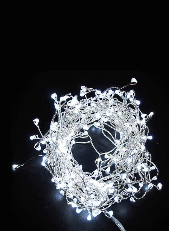 Salhiya Lighting 3-Meter Decorative Cluster 200 LED Light Chain, PL17637B, Cold White
Salhiya Lighting 3-Meter Decorative Cluster 200 LED Light Chain, PL17637B, Cold White