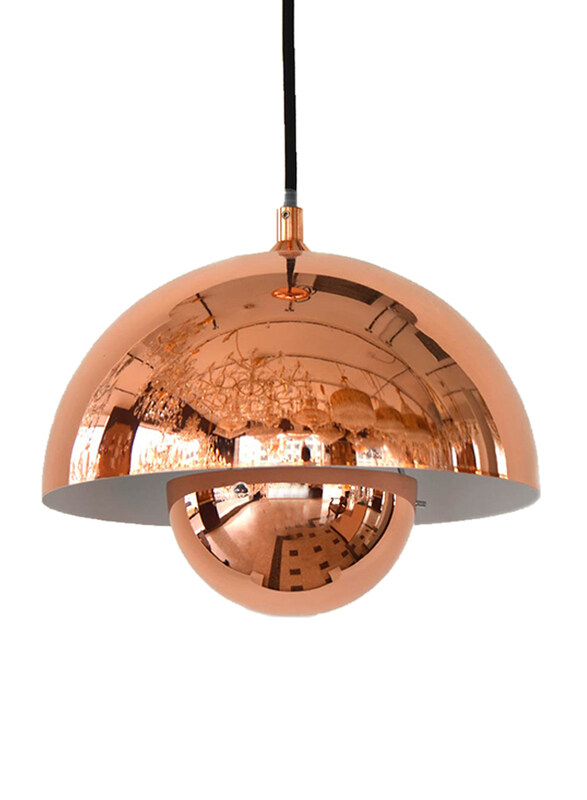Salhiya Lighting Indoor Ceiling Hanging Pendant Light, E27 Bulb Type, MD207701250, Rose Gold
Salhiya Lighting Indoor Ceiling Hanging Pendant Light, E27 Bulb Type, MD207701250, Rose Gold