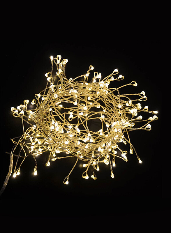 Salhiya Lighting 3-Meter Decorative Cluster 300 LED Light Chain, PL17635, Warm White
Salhiya Lighting 3-Meter Decorative Cluster 300 LED Light Chain, PL17635, Warm White