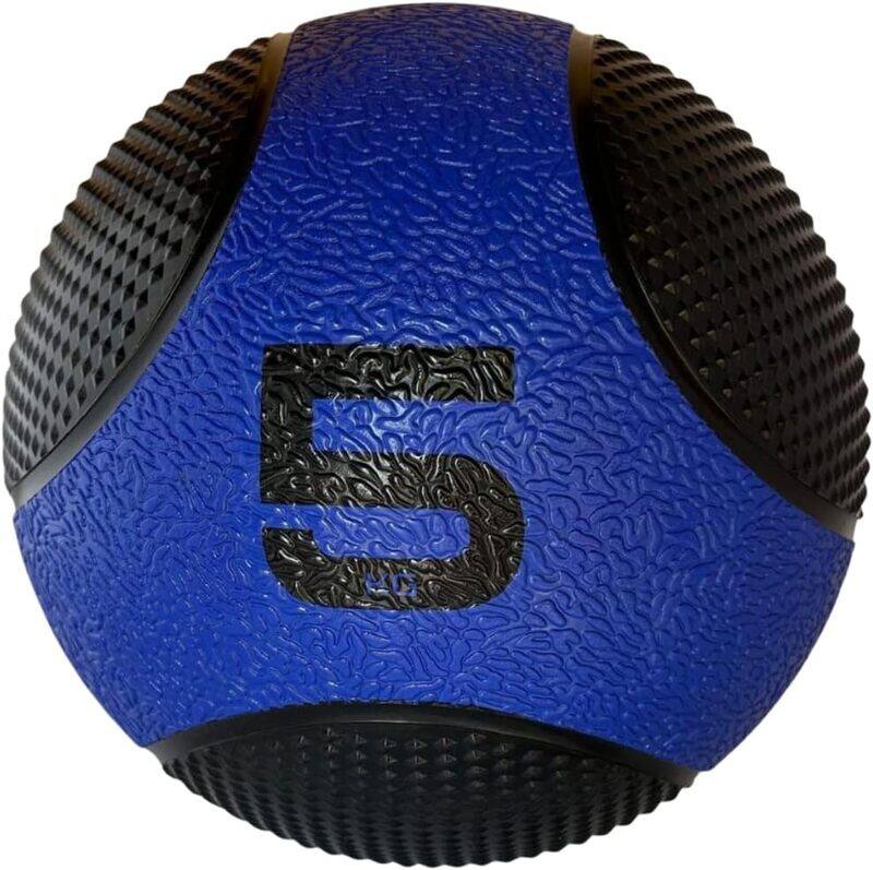 FORTUSS Medicine Ball 5 KG, Comfort Non-Slip Textured Grip for Strength Training, Dark Blue
FORTUSS Medicine Ball 5 KG, Comfort Non-Slip Textured Grip for Strength Training, Dark Blue