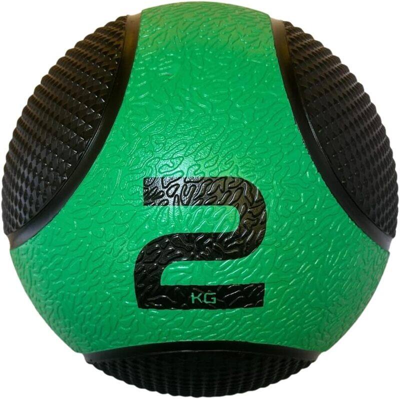 FORTUSS Medicine Ball 2 KG, Comfort Non-Slip Textured Grip for Strength Training, Green
FORTUSS Medicine Ball 2 KG, Comfort Non-Slip Textured Grip for Strength Training, Green