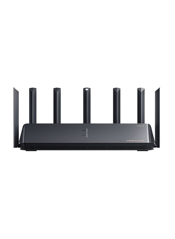 Xiaomi Original 2500M Dual Band WiFi 6 Enhance NFC Smart Home Router, AX7000, Black
Xiaomi Original 2500M Dual Band WiFi 6 Enhance NFC Smart Home Router, AX7000, Black
