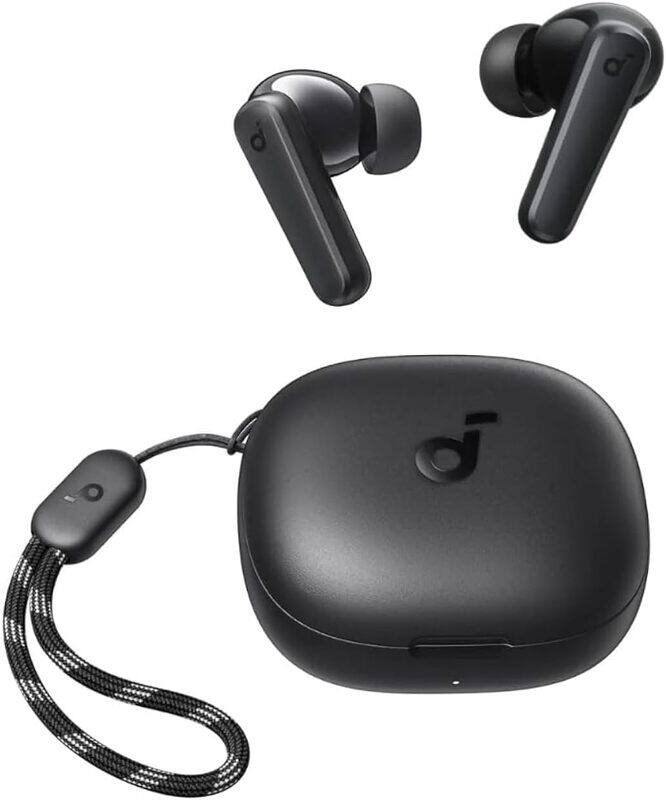 Soundcore By Anker R50i True Wireless Earbuds 10mm Drivers with Big Bass, Bluetooth 5.3, 30H Playtime, IPX5-Water Resistant, AI Clear Calls with 2 Mic
Soundcore By Anker R50i True Wireless Earbuds 10mm Drivers with Big Bass, Bluetooth 5.3, 30H Playtime, IPX5-Water Resistant, AI Clear Calls with 2 Mic