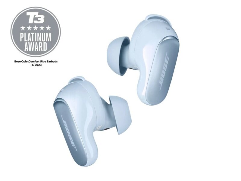 Bose QuietComfort Ultra Wireless In-Ear Noise Cancelling Earbuds, Moonstone Blue
Bose QuietComfort Ultra Wireless In-Ear Noise Cancelling Earbuds, Moonstone Blue