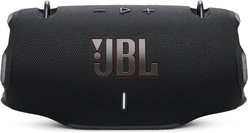JBL Xtreme 4 Portable waterproof speaker with massive JBL Pro Sound and a convenient shoulder strap, Black
JBL Xtreme 4 Portable waterproof speaker with massive JBL Pro Sound and a convenient shoulder strap, Black