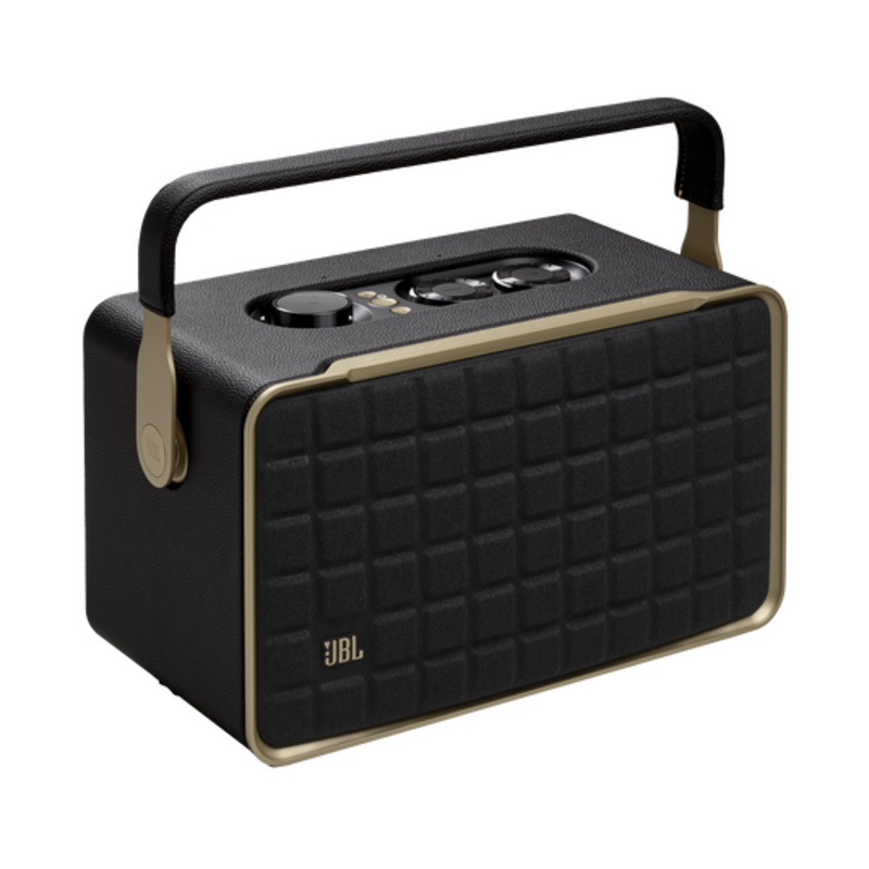 JBL AUTHENTICS 300 Hi-fidelity smart home speaker with Wi-Fi Bluetooth and Voice Assistants with retro design
JBL AUTHENTICS 300 Hi-fidelity smart home speaker with Wi-Fi Bluetooth and Voice Assistants with retro design