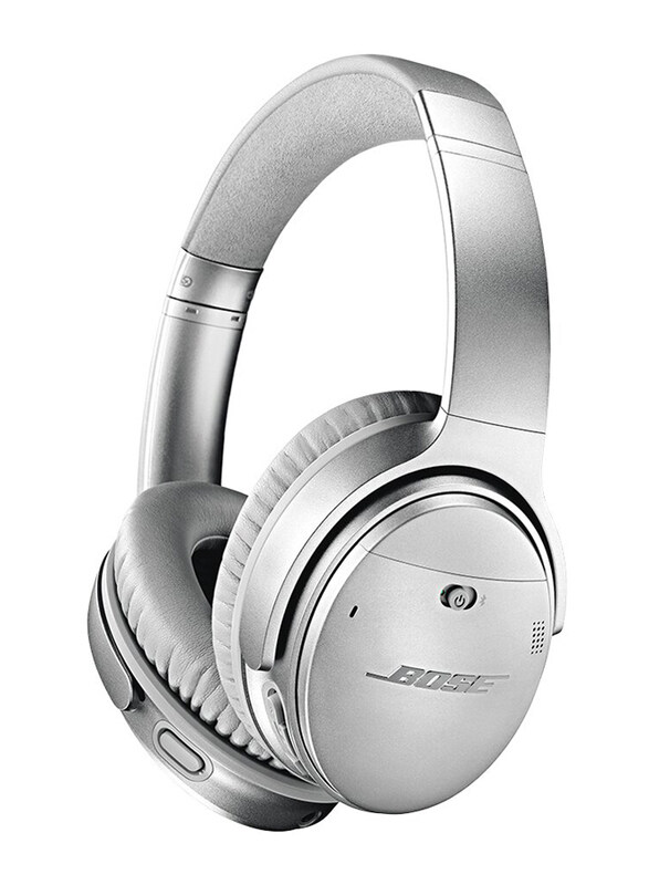 Bose Quietcomfort 35 II Wireless Over-Ear Noise Cancelling Headphones with Mic, Silver
Bose Quietcomfort 35 II Wireless Over-Ear Noise Cancelling Headphones with Mic, Silver
