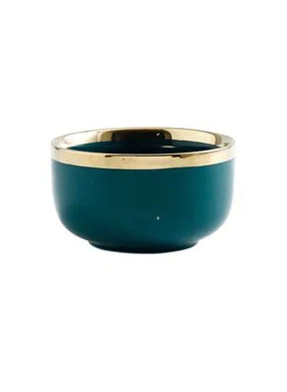 E.V.A. Home Decor 4.5-inch Delta Gold Rimmed Dinnerware Collection Porcelain Bowl, EVACERDE0569, Green
E.V.A. Home Decor 4.5-inch Delta Gold Rimmed Dinnerware Collection Porcelain Bowl, EVACERDE0569, Green