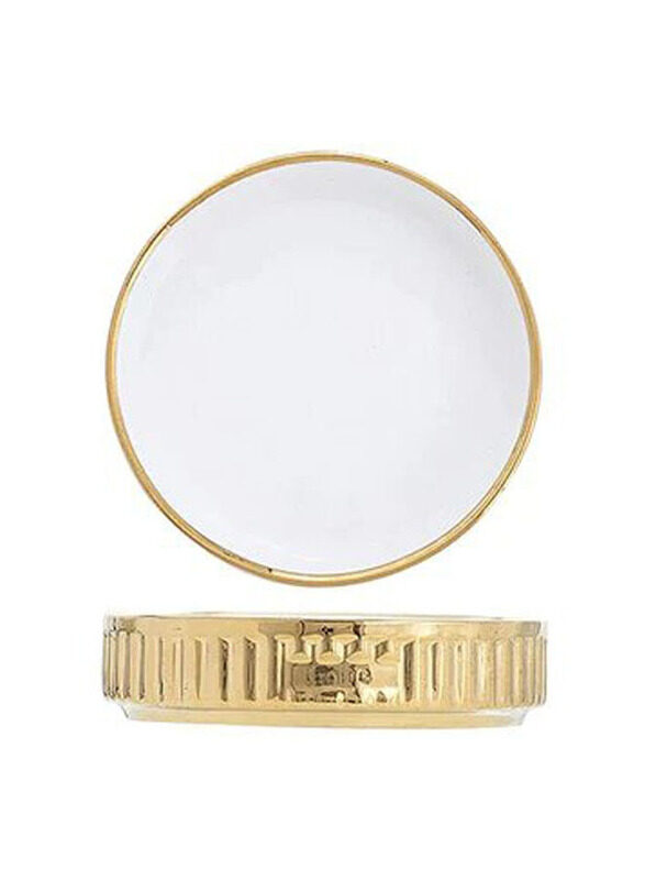 E.V.A. Home Decor 4.5-inch Butterscotch Royal Ceramic Taste Dish Bowl, EVABU0614, Gold/White
E.V.A. Home Decor 4.5-inch Butterscotch Royal Ceramic Taste Dish Bowl, EVABU0614, Gold/White