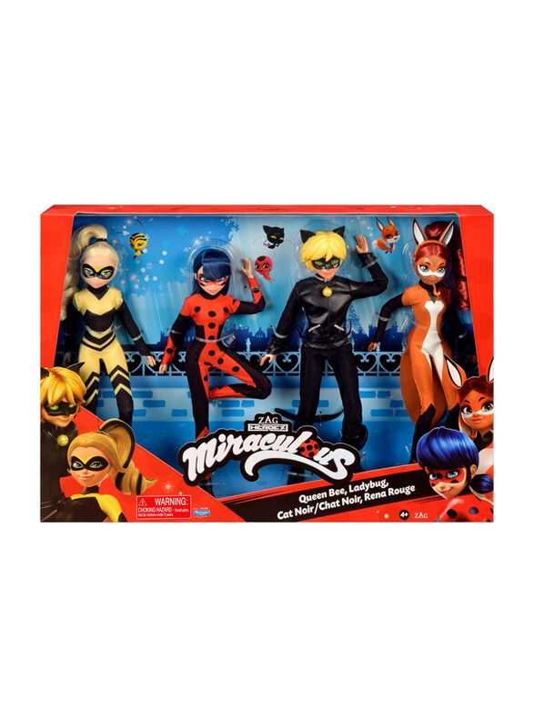 Miraculous Heroez Gift Set, Ages 4+, Red