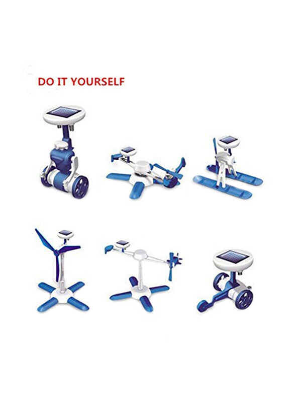 Generic 6-in-1 DIY Solar Power Kits Educational Robotic Model Kid Toy, Ages 10+
Generic 6-in-1 DIY Solar Power Kits Educational Robotic Model Kid Toy, Ages 10+