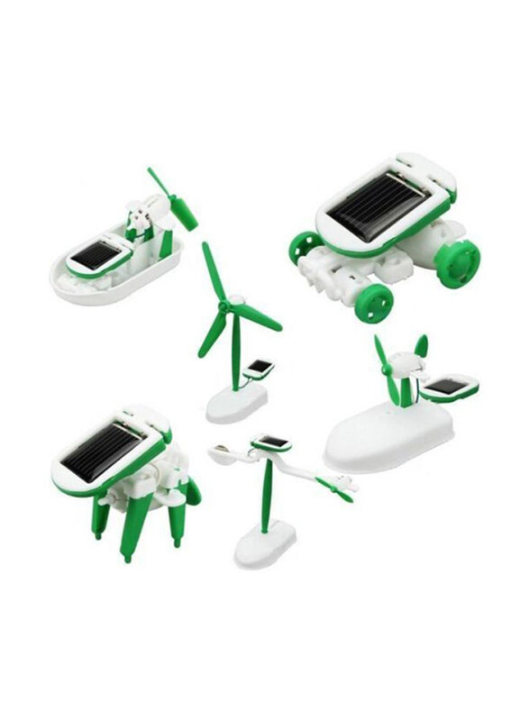 Generic 6-in-1 DIY Educational Learning Power Solar Robot Kit Play Set, Ages 10+
Generic 6-in-1 DIY Educational Learning Power Solar Robot Kit Play Set, Ages 10+