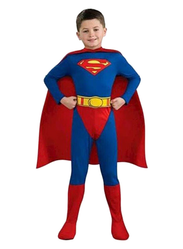 Generic Superman Comfortable Breathable Themed Party Fancy Dress Cosplay Costume, Red/Blue
Generic Superman Comfortable Breathable Themed Party Fancy Dress Cosplay Costume, Red/Blue